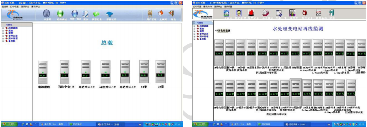 軟件主界面，柜溫總覽
