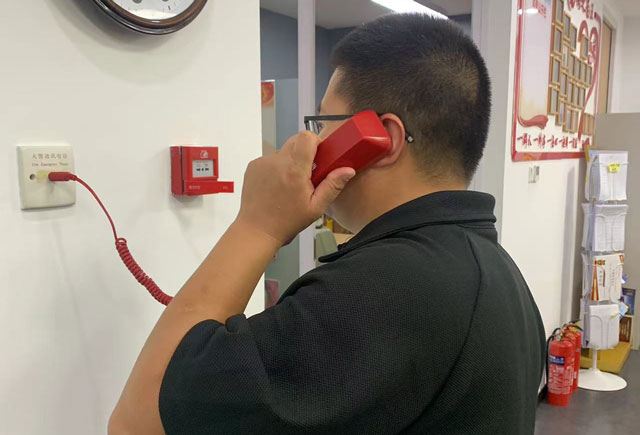 商場消防電話有雜音的原因和維修